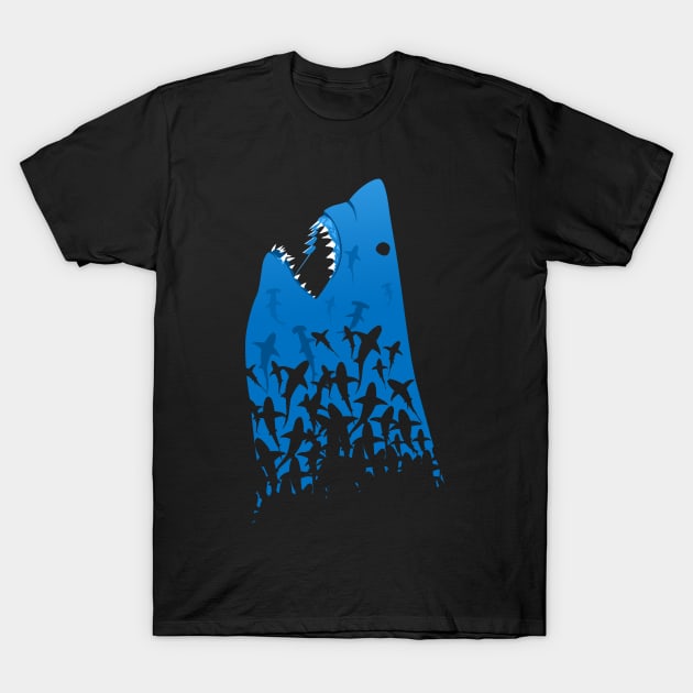 Megalodon T-Shirt by albertocubatas